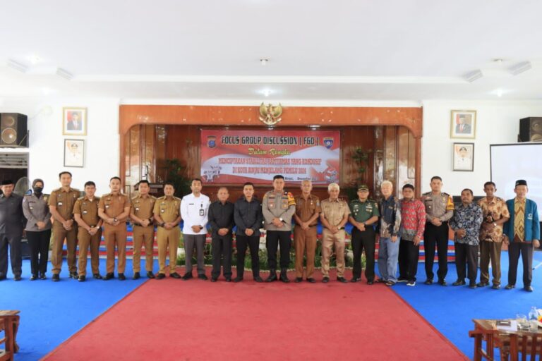 Wali Kota Binjai Dorong Suksesnya Pemilu 2024 melalui Kegiatan FGD “Cooling System”