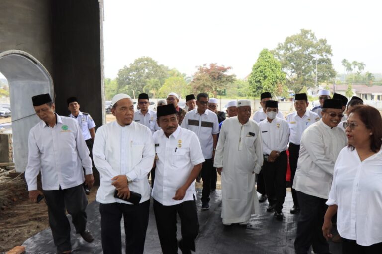 Wali Kota Binjai Tinjau Progress Pembangunan Masjid dan Al-Quran Center Binjai