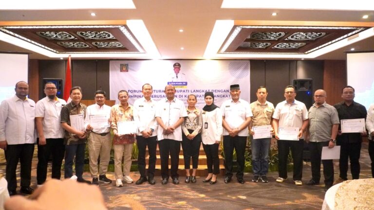 Silaturahmi dengan Pimpinan Perusahaan, Syah Afandin Ajak Bersama Mengeluarkan CSR-nya
