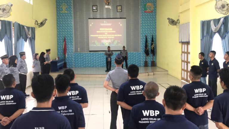 Sebanyak 53 Orang Warga Binaan Lapas Kelas IIB Padangsidimpuan Dapat Remisi Natal