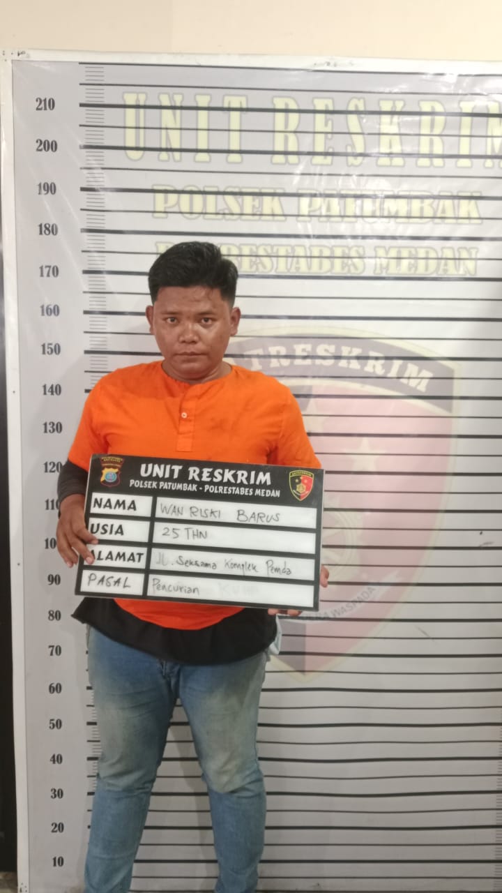 Polsek Patumbak Ringkus Pelaku Curanmor di Fly Over Amplas, 1 Buron