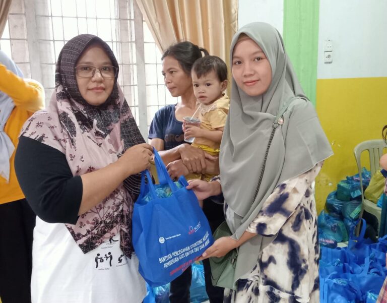 Cegah Stunting, YAFSI dan Bank Sumut Beri Bantuan Pendamping Gizi Ibu dan Anak