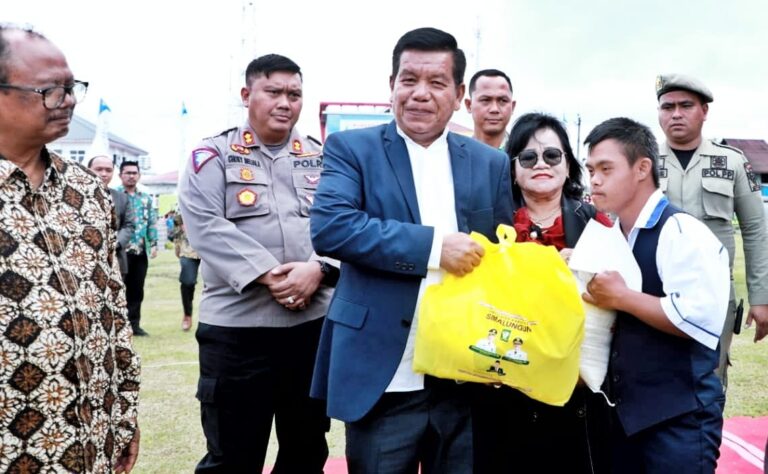 Syukuran Tahun Baru 2024 dan Peresmian Kantor Camat Purba, Bupati Ajak Hal Ini! 