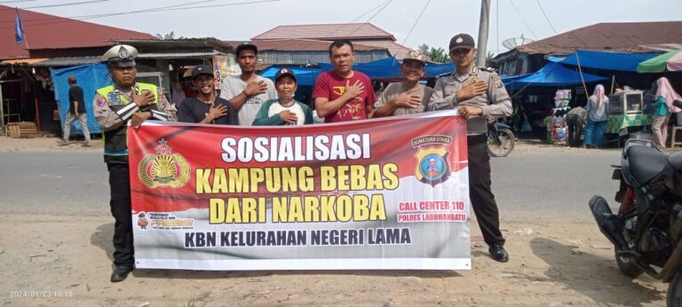 Patroli, Sosialisasi Bahaya Narkoba ala Polres Labuhanbatu 