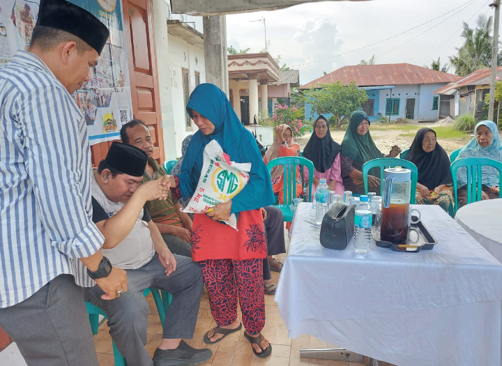 Jumat Berkah Edisi Perdana di 2024, KSJ Pusat Salurkan Paket Sembako di Kabupaten Deli Serdang