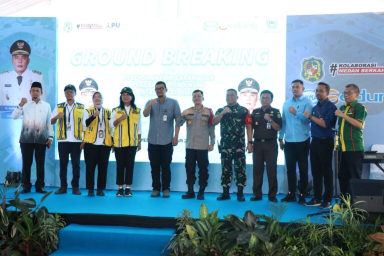 Ground Breaking Stadion Teladan, Kajari Medan : Siap Kawal dan Dampingi Aspek Hukum