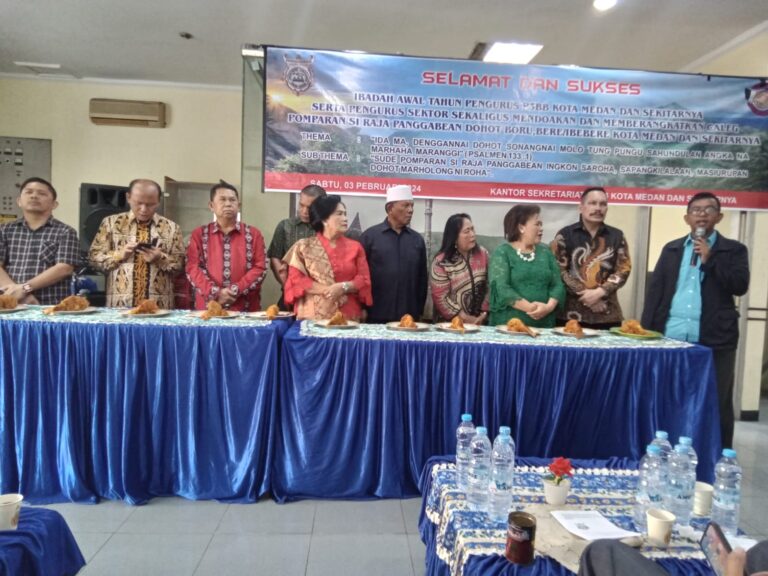 Pomporan Si Raja Panggabean Berangkatkan Caleg dalam Pemilu 2024