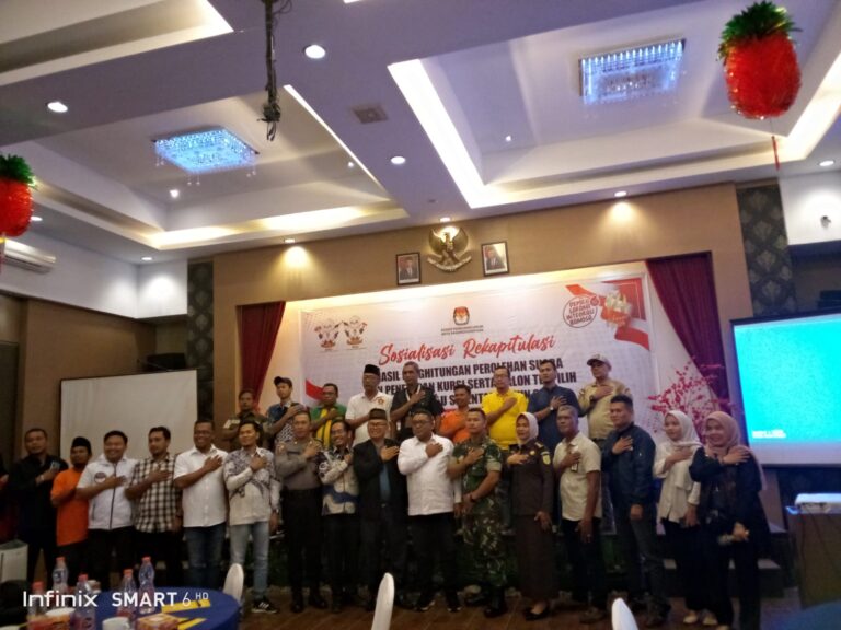 Laksanakan Sosialisasi Rekapitulasi Hasil Perhitungan Perolehan Suara,Ini kata KPU Padangsidimpuan 