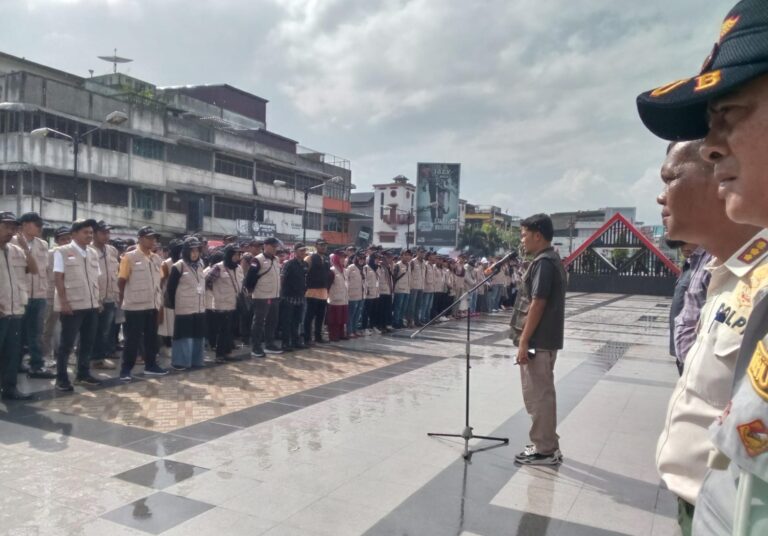 Memasuki Masa Tenang Bawaslu Padangsidimpuan Laksanakan Patroli Pengawasan Pemilu 2024