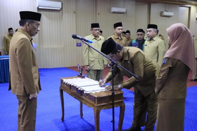 Begini Pengambilan Sumpah Jabatan dan Pelantikan di Pemko Binjai Saat Ramadan