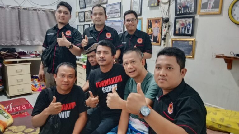 Bentuk Solidaritas, Forwakum Sumut Jenguk Ketua Pewarta Polrestabes Medan