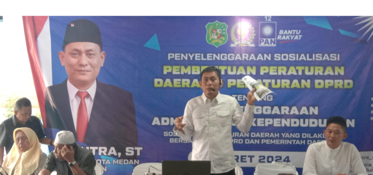 ‘Legislator Adminduk’ Terpilih Kembali Jadi Anggota DPRD Medan, Edi Saputra : Rumah Peduli Akan Tetap Dibuka