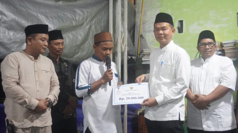 Rombongan Safari Ramadhan Tim ll Pemkab Langkat tiba di Kecamatan Binjai