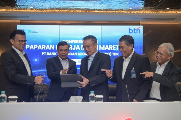 Kinerja Kuartal I/2024 Penyaluran Kredit dan Pembiayaan BTN Tembus Rp 344,2 Triliun