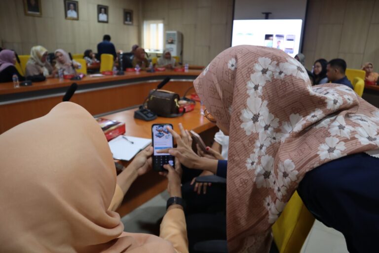 PLN UP3 Medan Ajak DWP Dinas PPSDM Provinsi Sumut Gunakan PLN Mobile