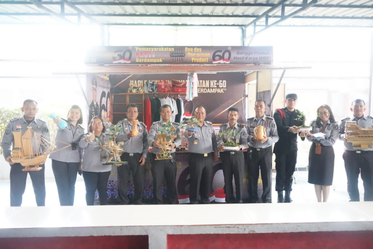 Kalapas – Jajaran Lapas Medan Beli Produk WBP