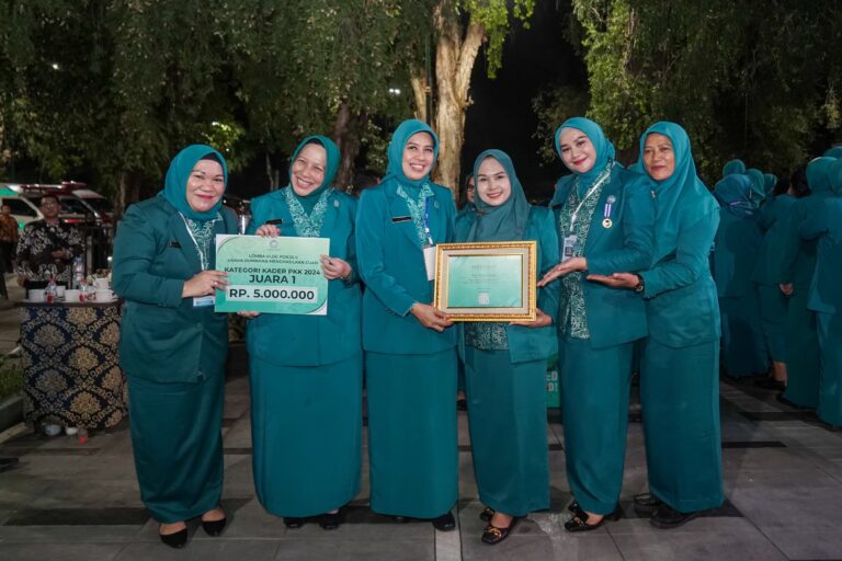 TP PKK Sumut Mendapat Penghargaan di HKG PKK Tingkat Nasional