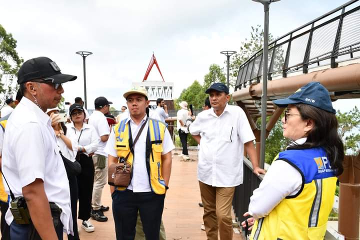Dorong Percepatan Pengembangan KSPN, Kepala PPI PUPR Kunjungi Kabupaten Samosir