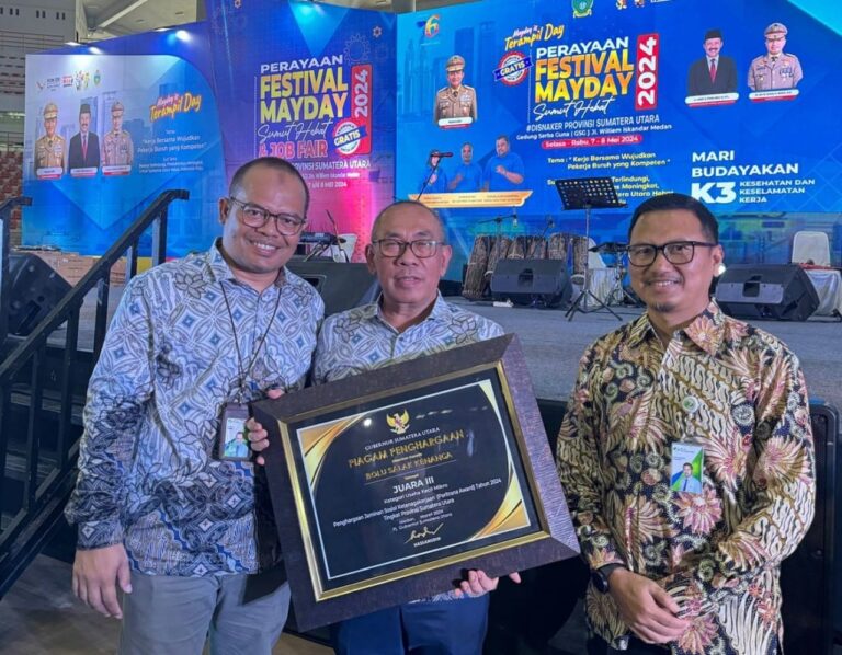 Festival May Day Sumut, Bolu Salak Padangsidimpuan Terima Penghargaan