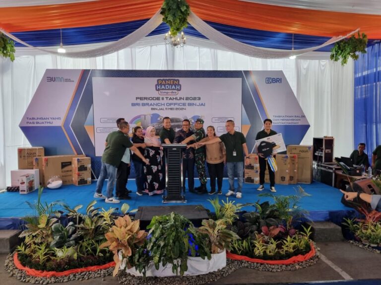 Semarak Panen Hadiah Periode II Simpedes BRI Kota Binjai