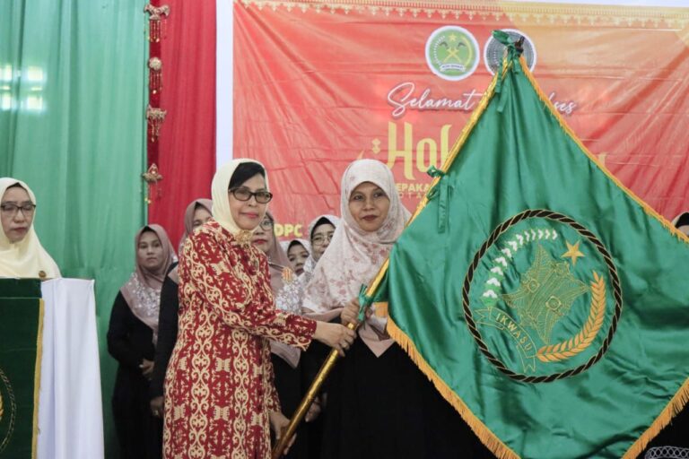 Begini Halalbihalal dan Pelantikan Pengurus DPD  IKWASU Binjai 