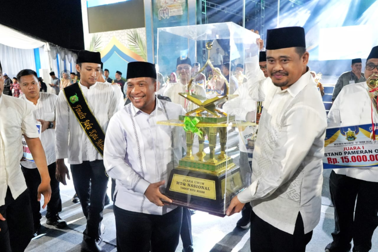 Medan Selayang Juara Umum MTQ, Wali Kota Harap Peserta Amalkan Al Qur'an