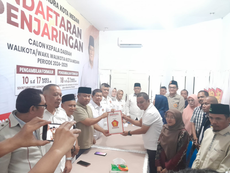 Siap Koalisi dengan NasDem, Gerindra Pastikan Dukung Bakhtiar Sibarani Jadi Wali Kota Medan