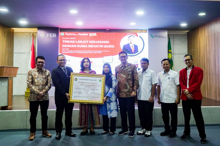 Kuliah Umum Direktur SDM & TI PTPN IV PalmCo: SDM Kunci Peningkatan Kinerja Melalui Transformasi