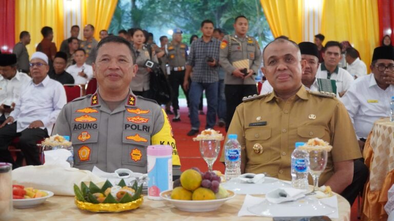 Berkunjung ke Langkat, Kapolda Sumut Disambut hangat Pj. Bupati Langkat