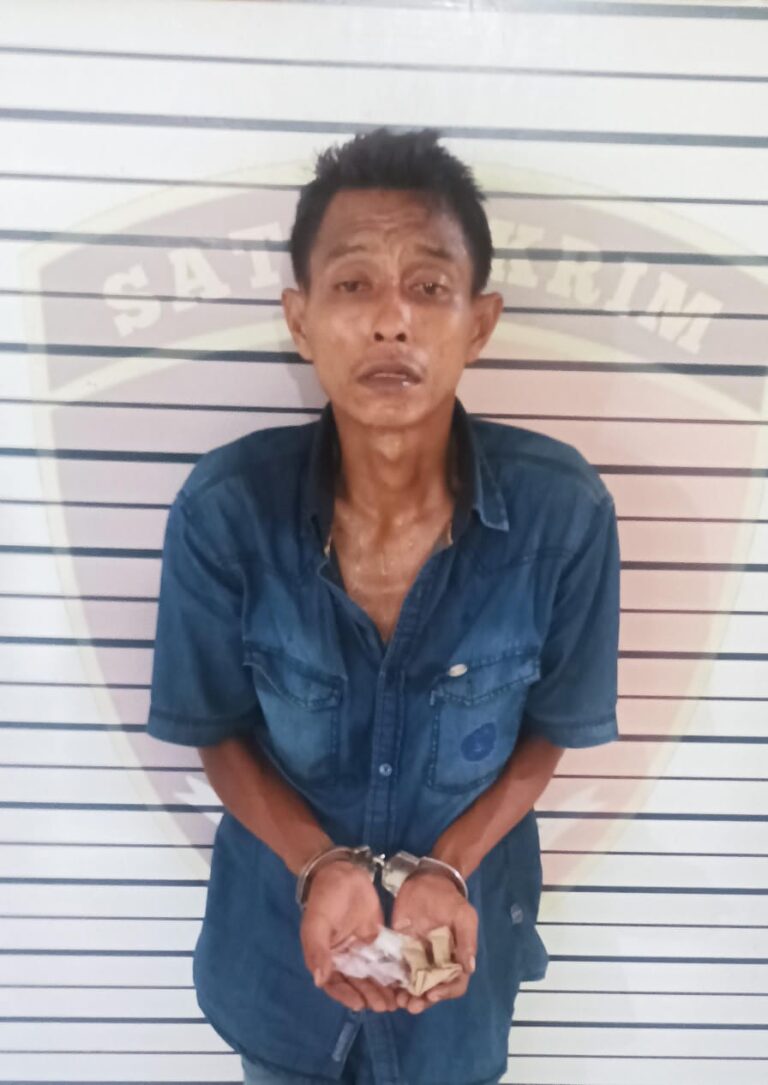 Polisi Ringkus Bandar Sabu di Ladang Bambu Medan Tuntungan