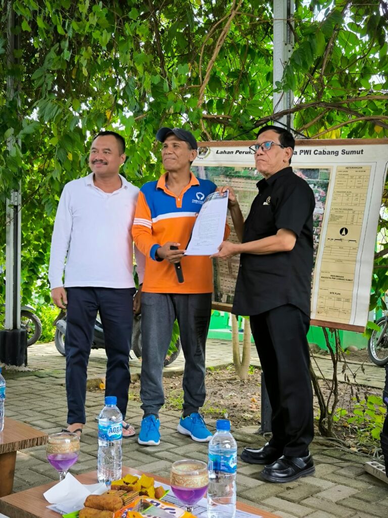 Ketua PWI Pusat Optimis Perjuangan Keluarga PWI Sumut Peroleh Legalitas Lahan akan Berhasil