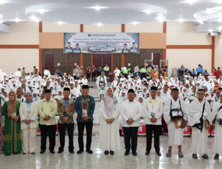 Kloter 23 Didoakan Menjadi Haji Mabrur dan Mabrurah