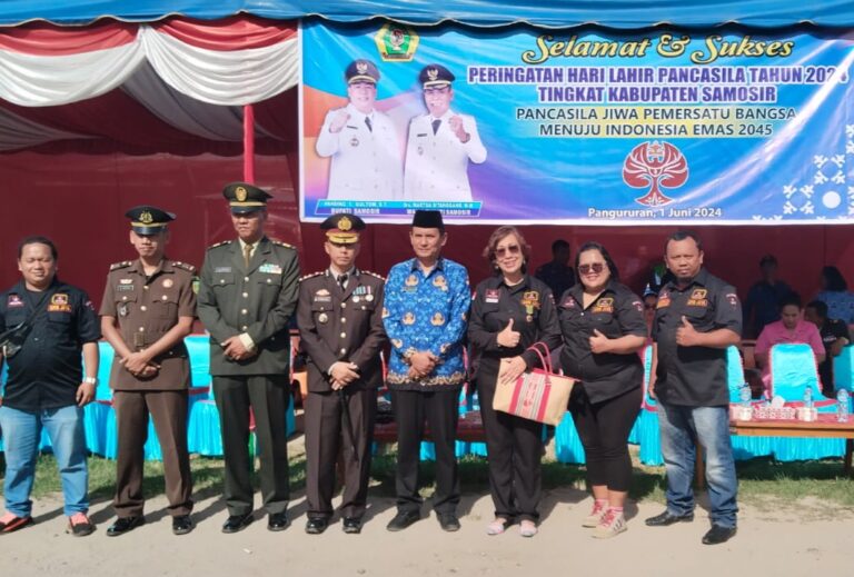 Peringatan Hari Lahir Pancasila, Ketua GRIB Samosir : Ayo Tebar Semangat Nasionalisme