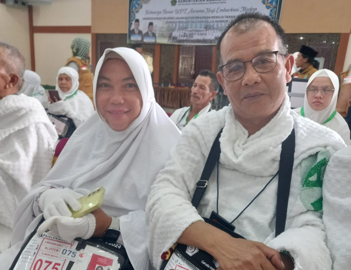 Sarif Husin Harahap Bersyukur Tunaikan Ibadah Haji 2024