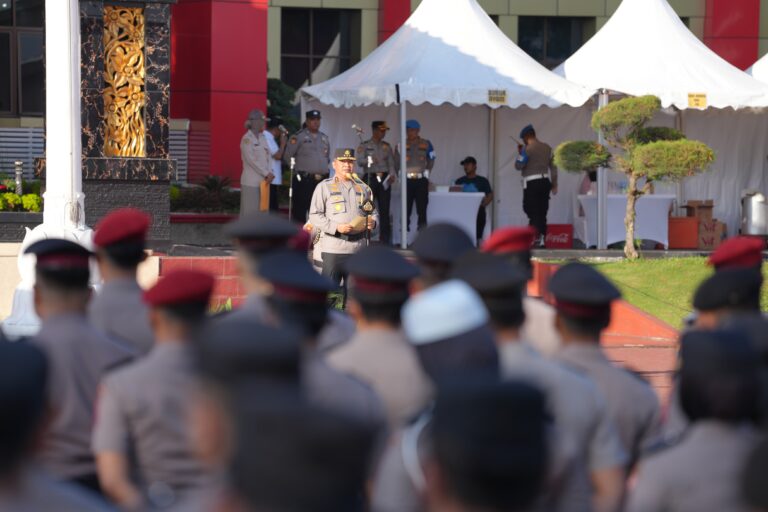 273 Personel Polda Sumut Naik Pangkat