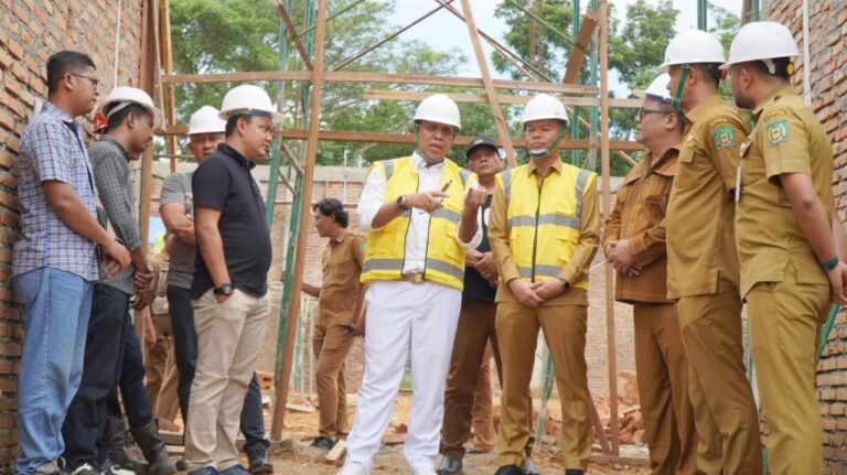 Pj Bupati Langkat Faisal Hasrimy Tinjau Persiapan Langkat Hadapi PON XII Aceh -Sumut 2024