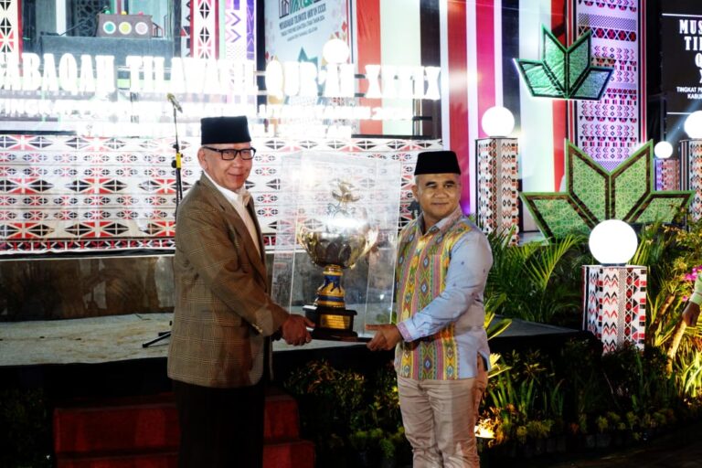 Kota Medan Juara Umum MTQ ke – 39 Tingkat Provinsi Sumut 2024