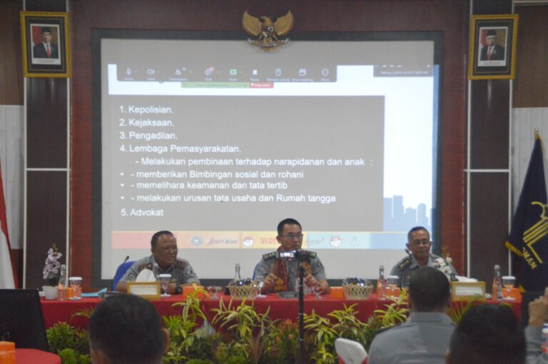 Dir Pam Intel Berikan Penguatan Pengamanan  di Jajaran Kemenkumham Sumut