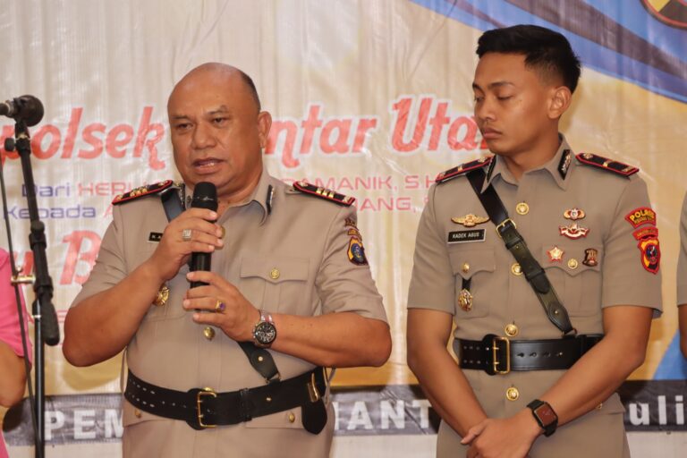 AKP Nelson Aritonang Resmi Jabat Kapolsek Siantar Utara