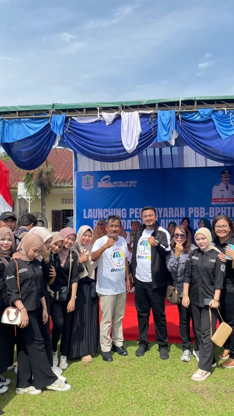 Lauching Pembayaran PBB – BPHTB Melalui QRIS, Wali Kota Binjai: Mudahkan Masyarakat Dalam Bayar Pajak