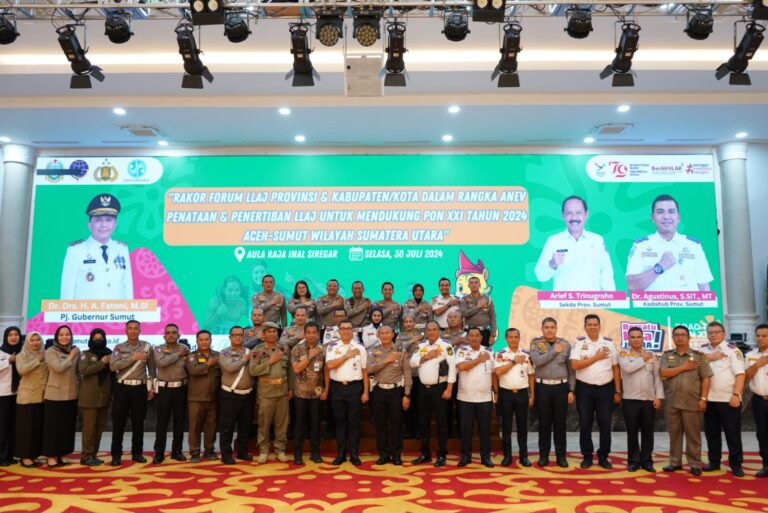 Jelang PON XXI 2024, Forum Lalulintas Angkutan Jalan Sumatera Utara Rekomendasikan 10 Kota Dalam Penataan dan Penertiban Lalulintas
