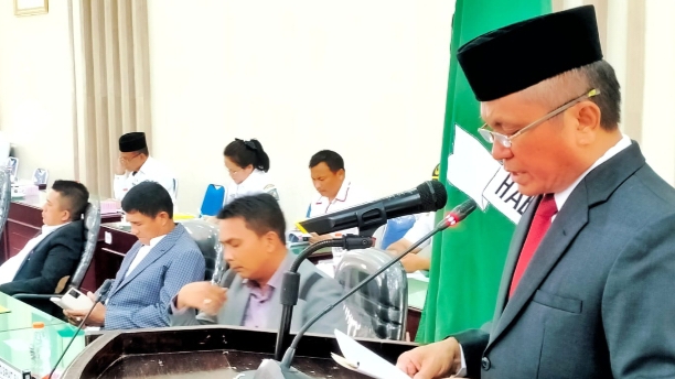 Pemkab Simalungun Sampaikan Ranperda Tentang Pertanggungjawaban APBD