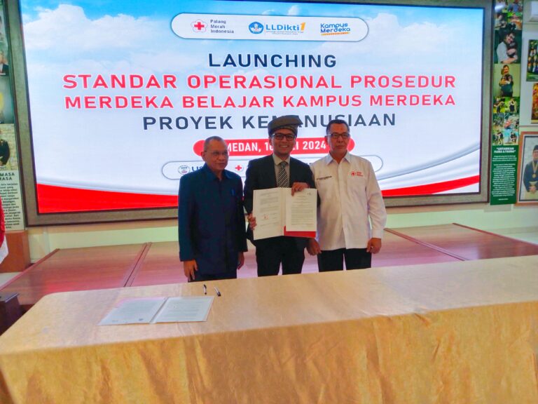 STMIK Triguna Dharma – PMI Sumut Tandatangani MoU, Program MBKM Proyek Kemanusiaan