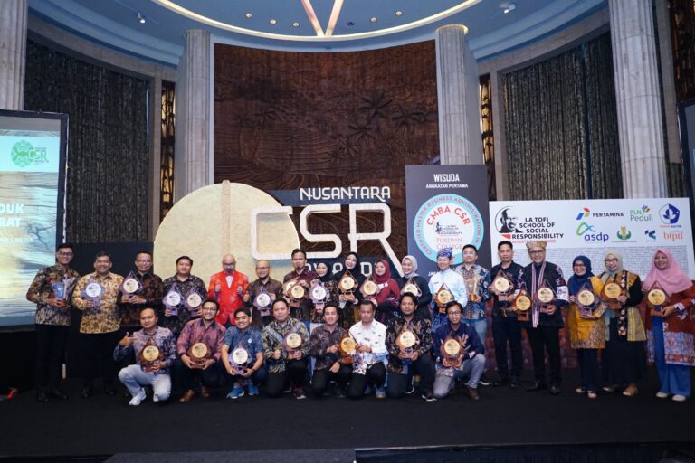 Pertamina Parta Niaga Regional Sumbagut Raih Sembilan Platinum Elit Nusantara CSR Award 2024