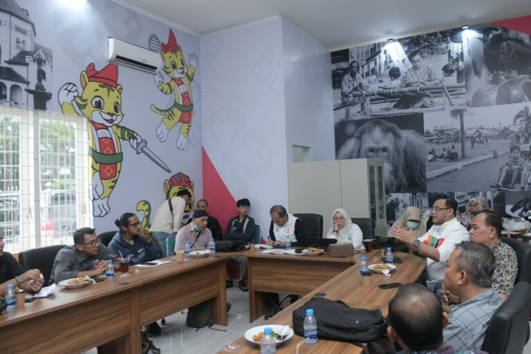 PB Wilayah Sumut Gelar Koordinasi Bersama Stakeholder Media Humas, Bentuk Sinergitas Sukseskan PON XXI