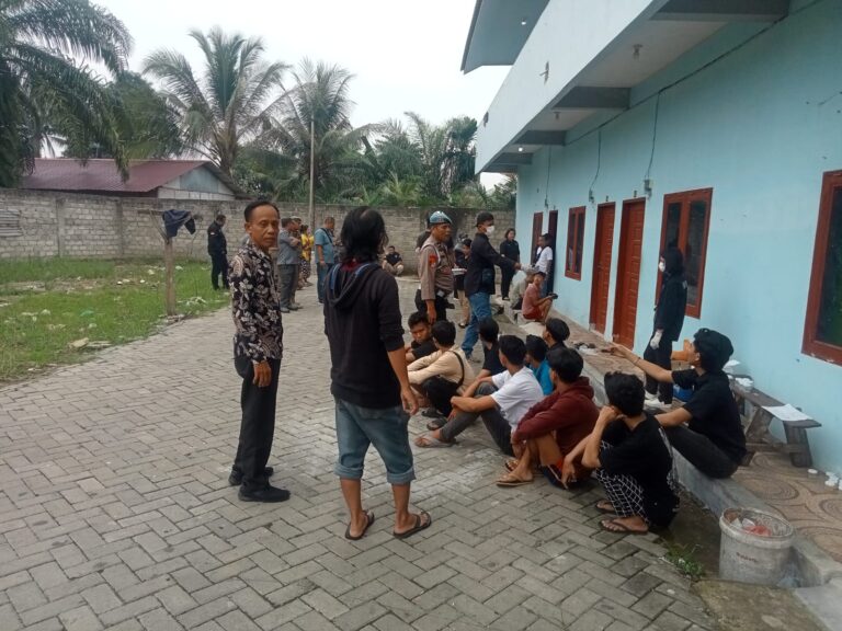 BNNK Binjai Gerebek Kos Kosan, 21 Orang Positif Narkoba