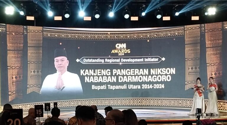 Penghargaan Khusus Buat Nikson Nababan
