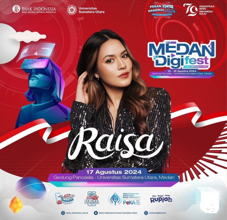 Cukup Pakai QRIS, Rayakan Kemerdekaan Bersama Raisa