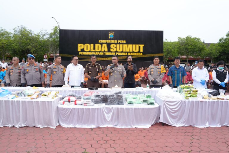 Ungkap 578 Kasus Narkotika Selama Menjabat Kapolda Sumut, Ini Tekad Irjen Whisnu