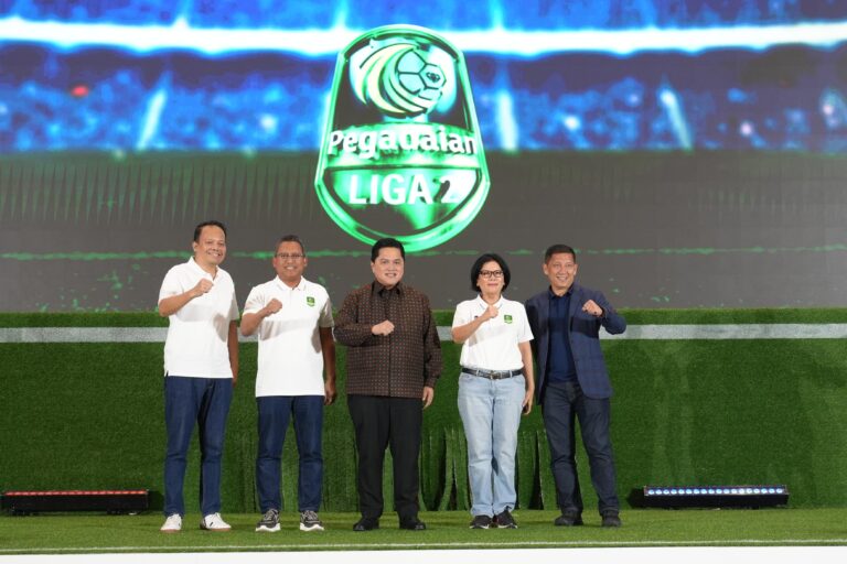 Pegadaian Liga 2 Kembali Hadir. Erick Thohir: Harus Solid Bangun Sepakbola Bersih